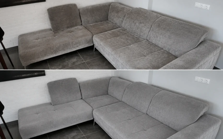 Sofá modular con chaise longue